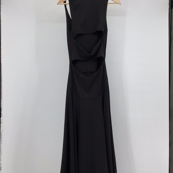 Black halo black dress size 2 - Picture 2 of 2